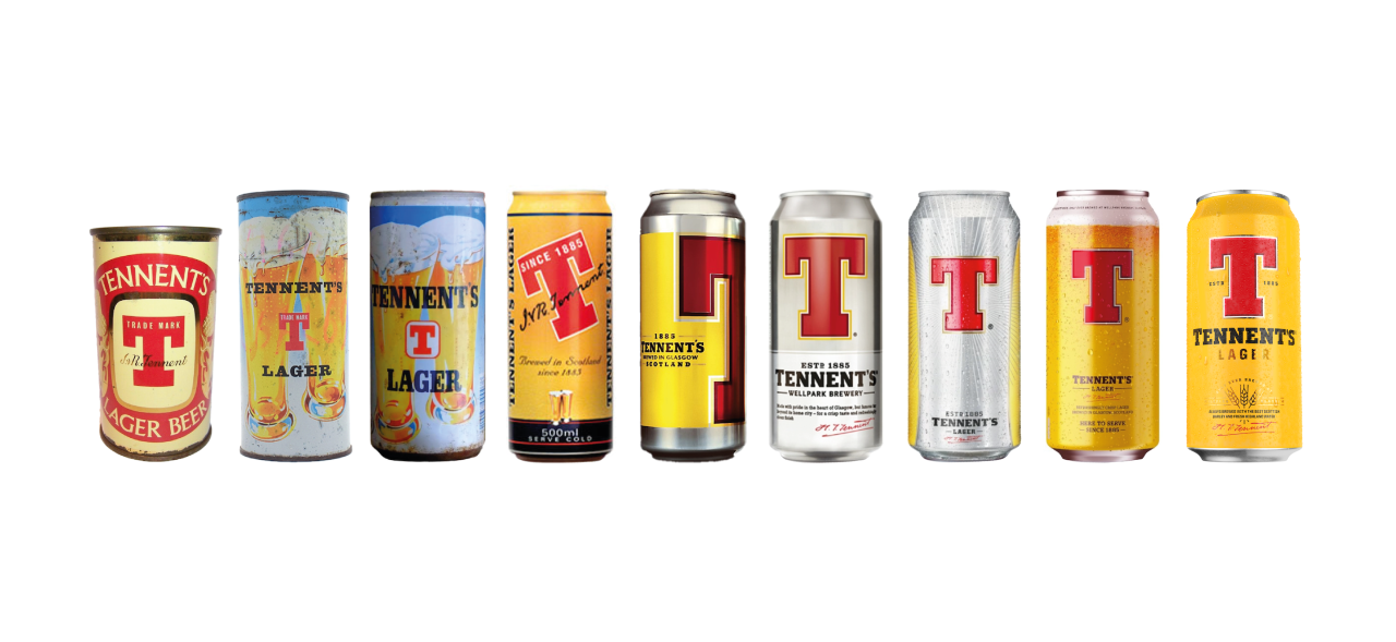 C&C reveals first new Tennent’s Lager can design in five years