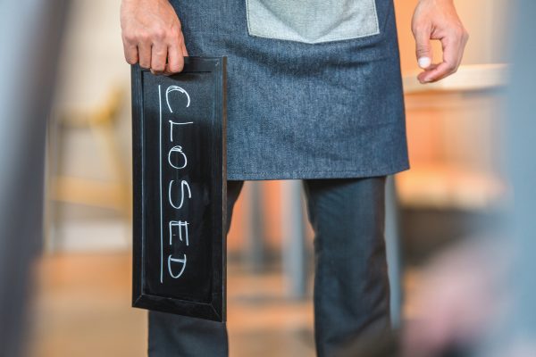 Restaurant closures hit decade high