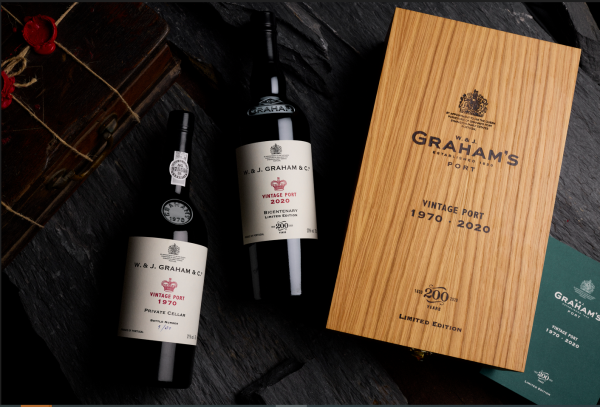 Grahams launches first NFT with special historic two-bottle cases