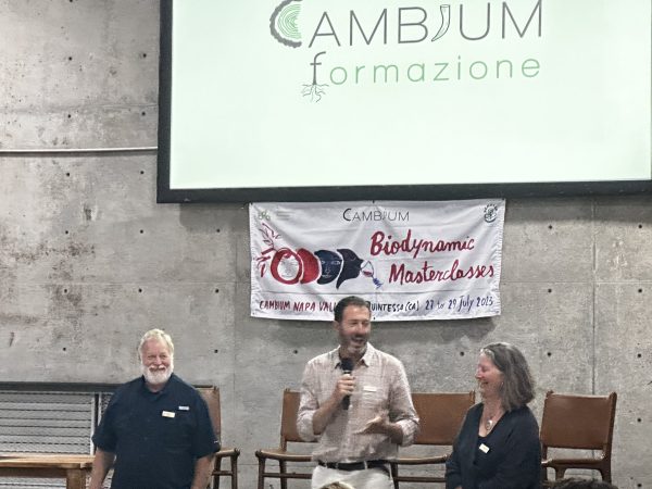 Cambium Napa Valley Biodynamics Masterclass series hits the US