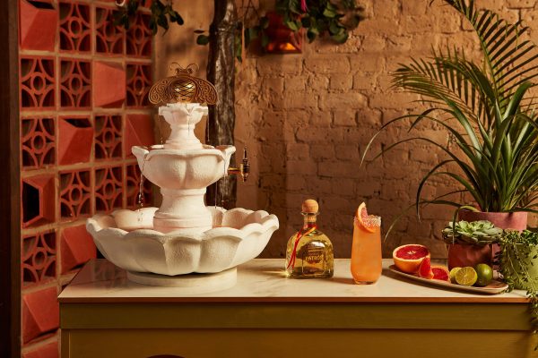 World’s first Patrón Paloma fountain revealed in London