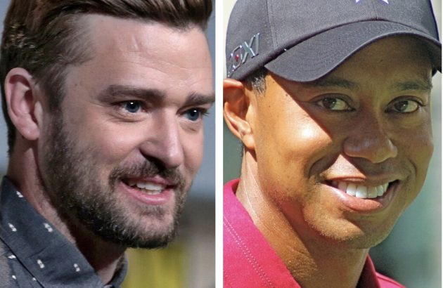 Justin Timberlake and Tiger Woods open bar in New York