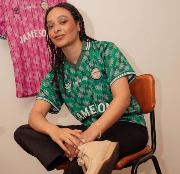 Jameson collaborates with fashion brand on football shirts