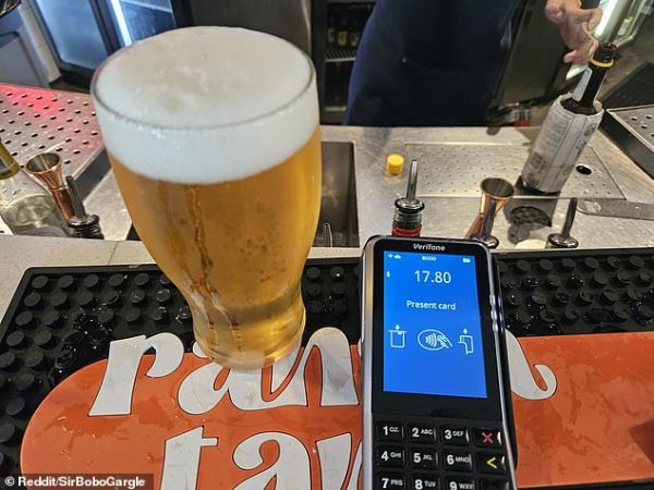 Australian beer image goes viral for high price