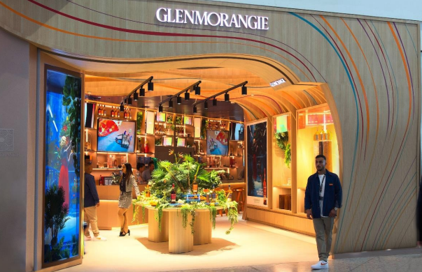 Glenmorangie's new boutique in Heathrow airport