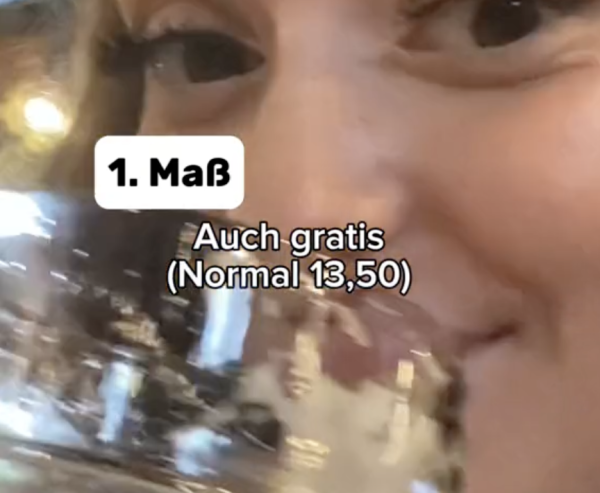Oktoberfest beer prices questioned on TikTok