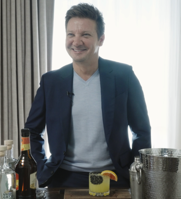 Jeremy Renner celebrates Halloween