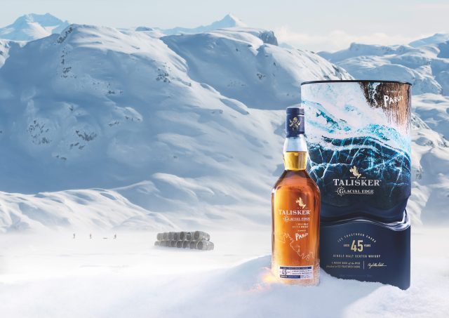 Talisker lanza un whisky escocés acabado en barricas fracturadas por el hielo