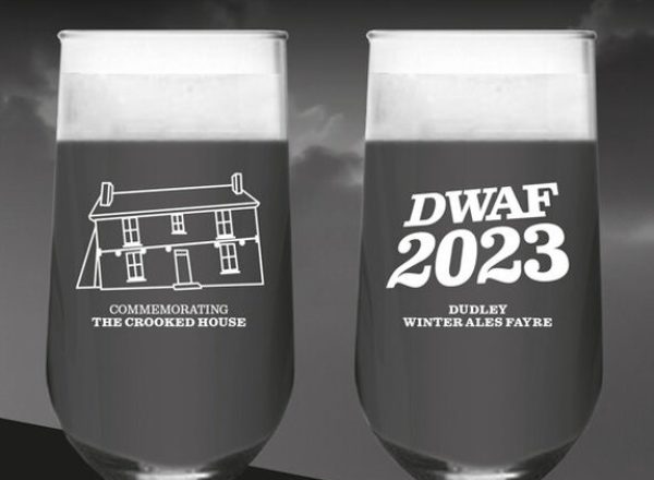 Demolished pub The Crooked House commemorated at beer festival