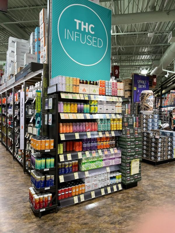 Are THC-infused drinks becoming mainstream in the US?