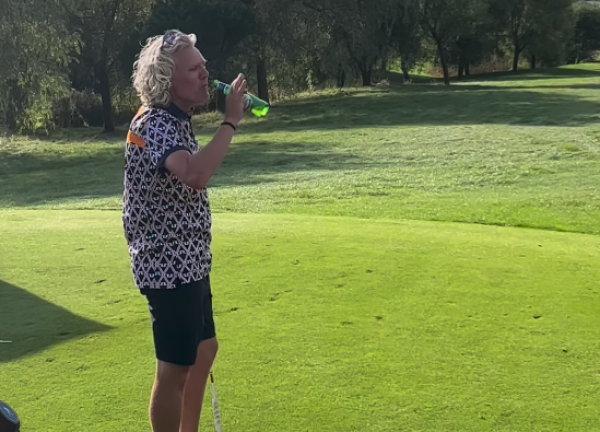 Ex-footballer banned from golf course for Peroni stunt