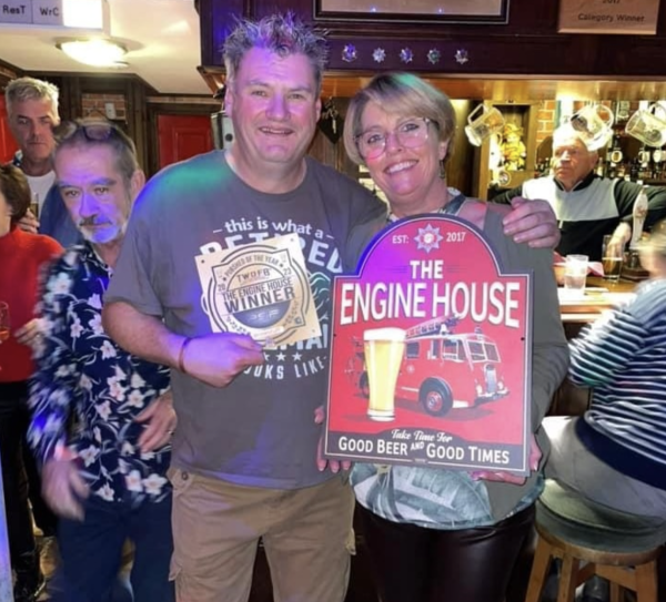 Firefighter wins Pub Shed of the Year 2023