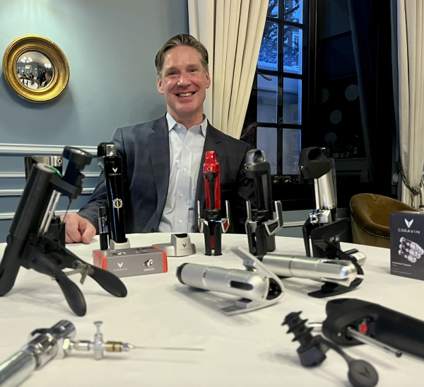 Coravin founder wants to revolutionise the way wine is retailed
