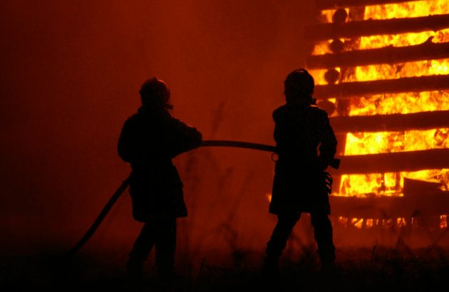 Chilean harvest festival ends in flames