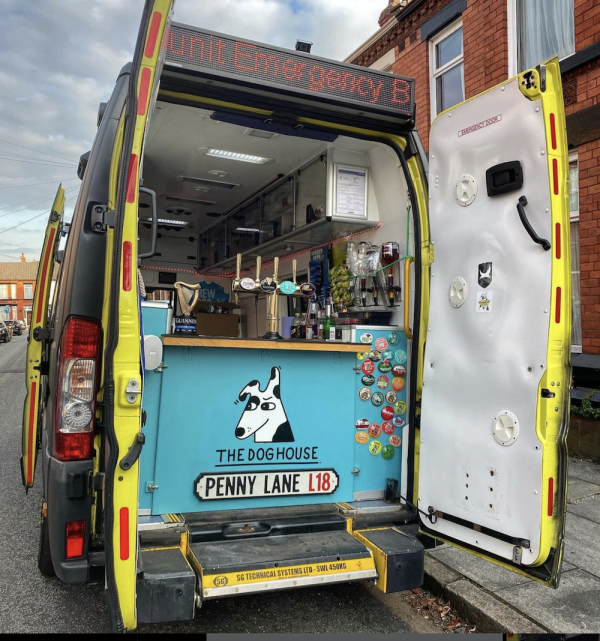 Ambulance bar created during pandemic wins award