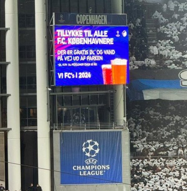 Football team offers more than 30,000 free beers