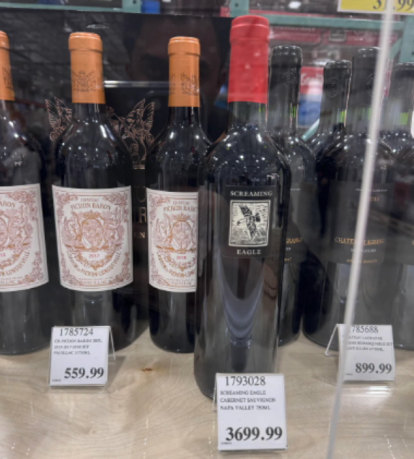Screaming Eagle found in Costco