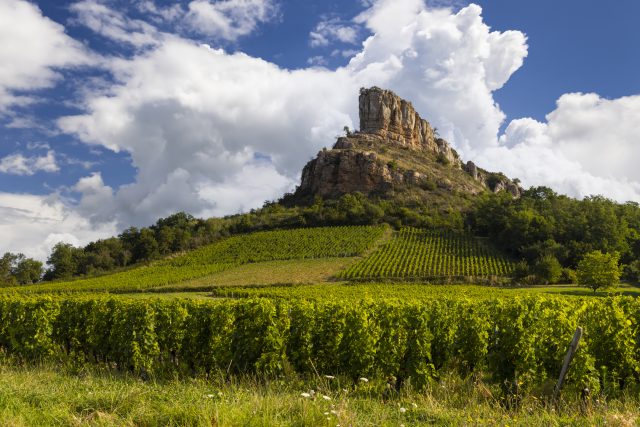 Rock of Solutre, Burgundy, Solutre-Pouilly