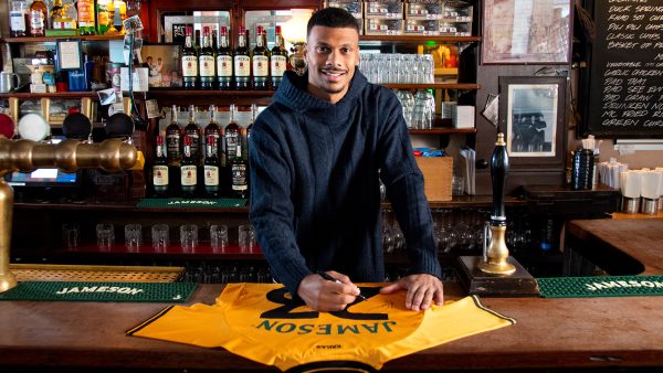 Jameson joins Jameson: Irish whiskey brand signs footballer