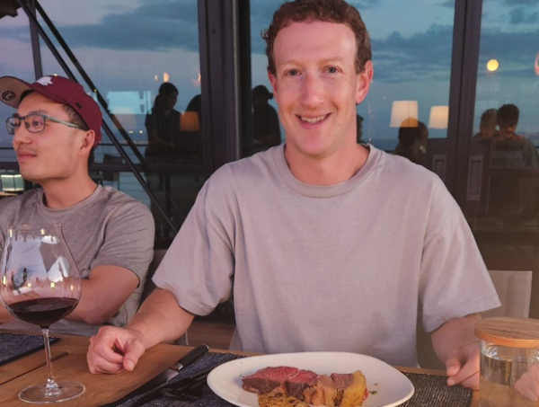 Facebook founder Mark Zuckerberg feeds beer to his cows