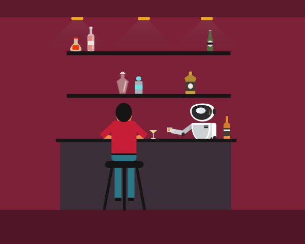 Do robot bartenders put human jobs at risk?