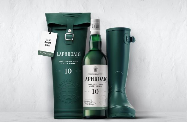 Give it some welly: Laphroaig unveils boot-inspired packaging