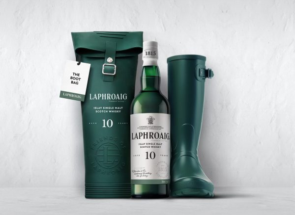Give it some welly: Laphroaig unveils boot-inspired packaging