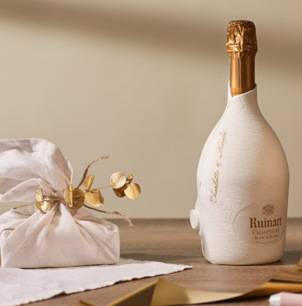 Ruinart offers personalised bottle ‘skins’ at Fortnum & Mason