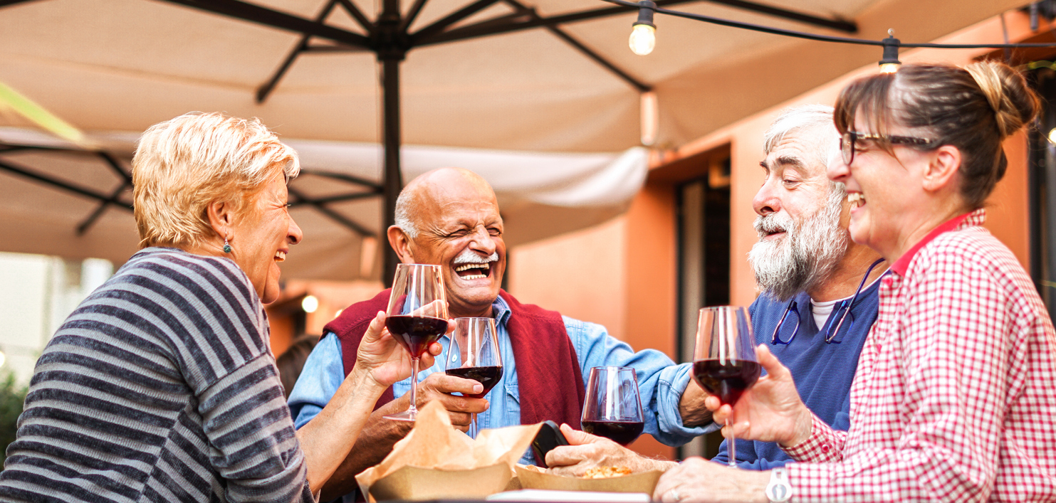 Why social drinking is integral to a long life