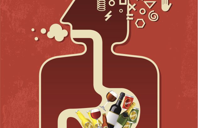 The way alcohol affects gut health