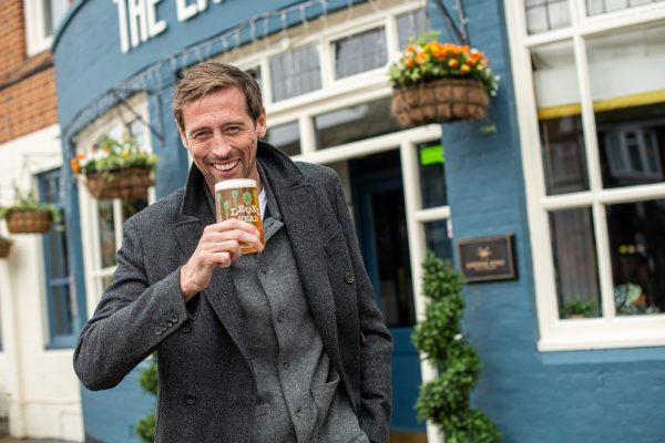 Tall order: Greene King teams up with Peter Crouch