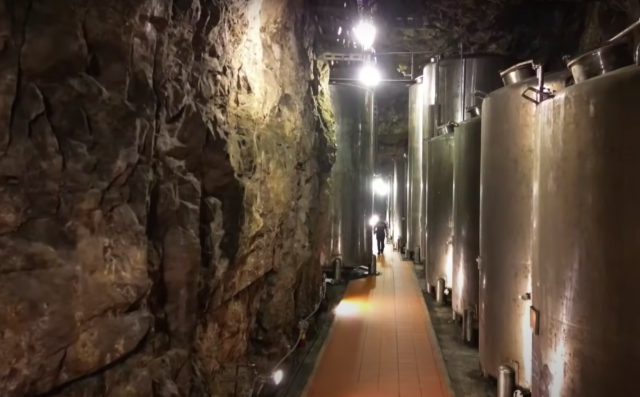 Taiwan's abandoned military tunnels house millions of litres of alcohol