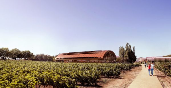 Foster-designed visitor centre for top Rioja bodega nears completion