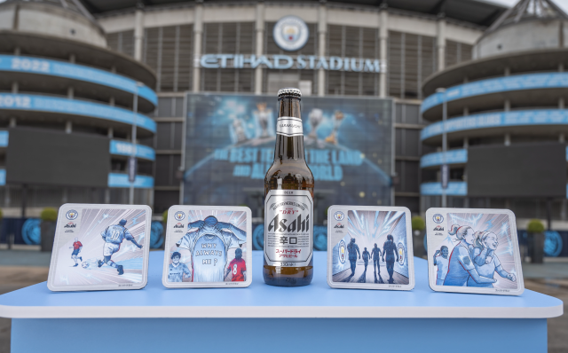 Asahi marks Manchester football derby with limited edition coasters