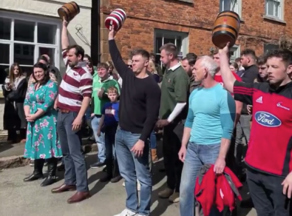 Hallaton Bottle Kicking competition continues Easter tradition