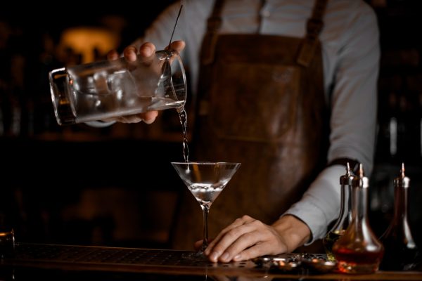 Vodka sales increase in fine dining
