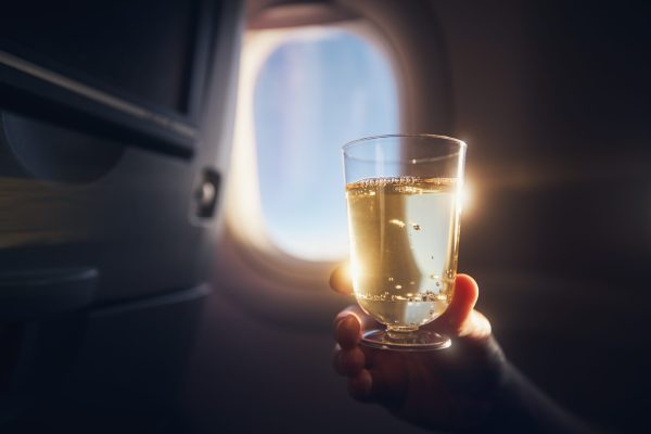 The airline with an organic-only wine list