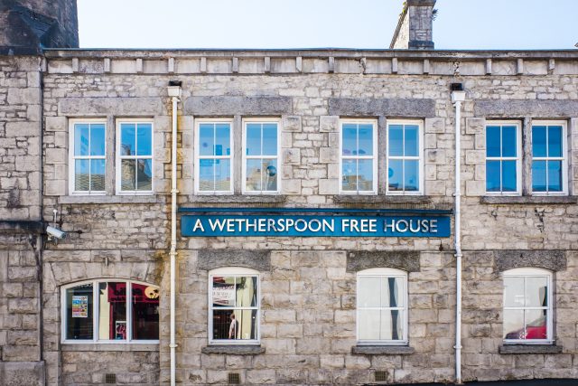 Wetherspoons axes 18 drinks