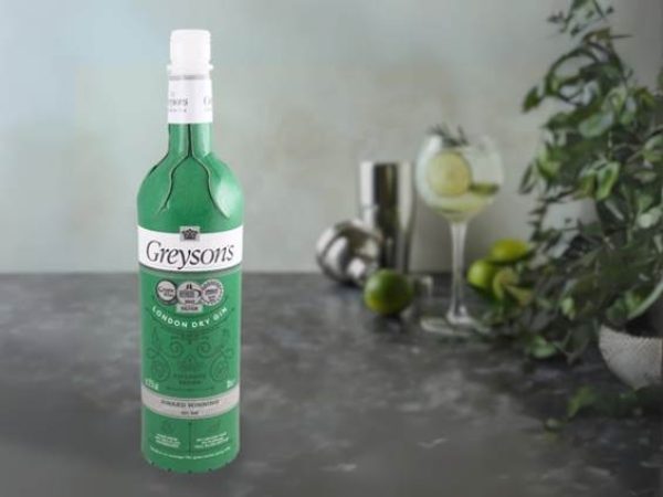 Aldi adds paper gin bottle to own-label range
