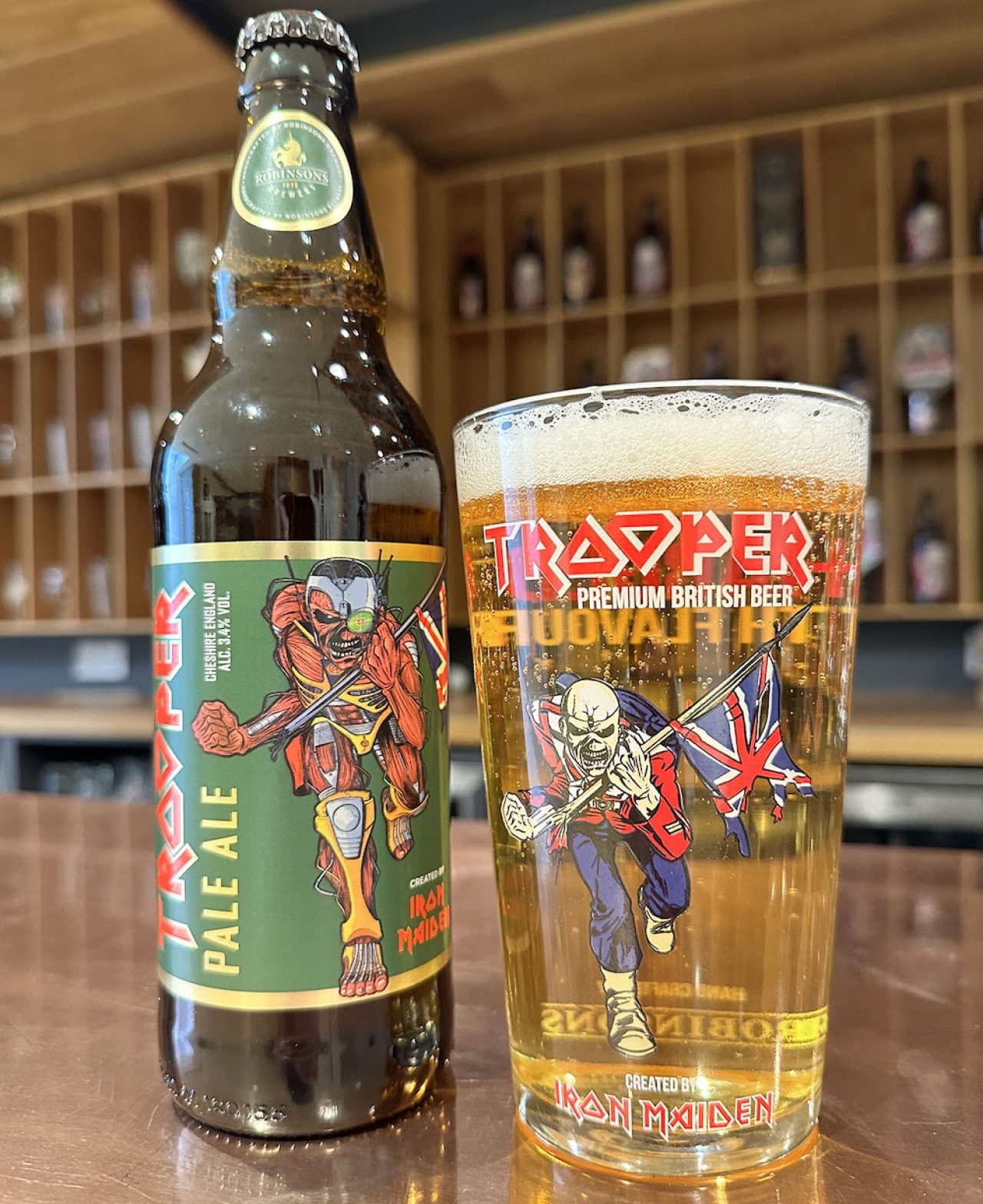 Robinsons and Iron Maiden launch Trooper Pale Ale