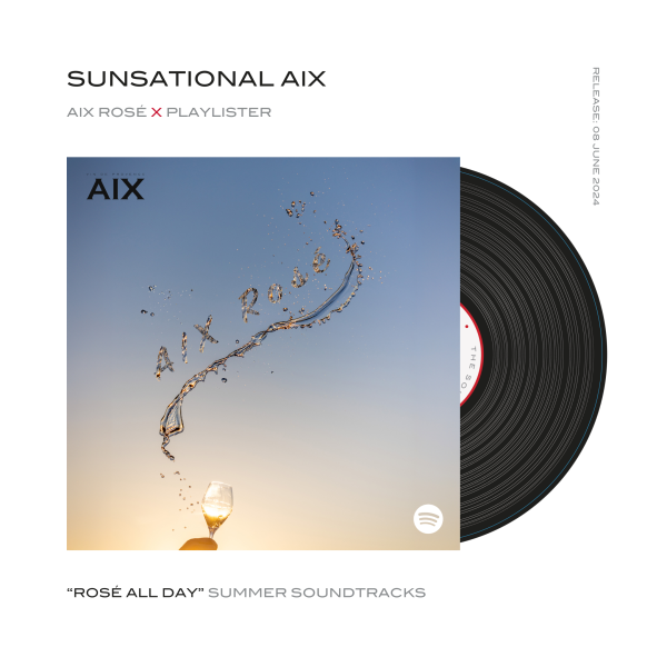 AIX Rosé bursts into summer with curated playlists