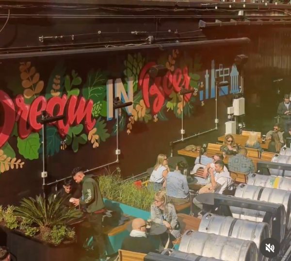 Is this the best Guinness beer garden in the world?