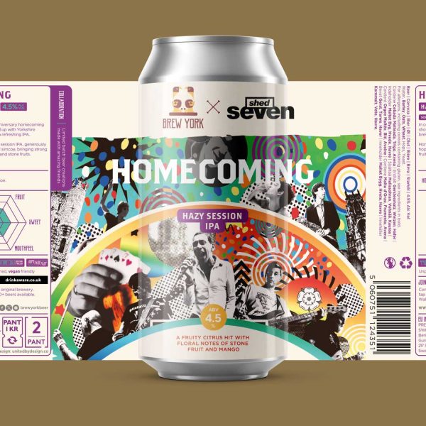 Brew York teams up with Shed Seven to release special beers