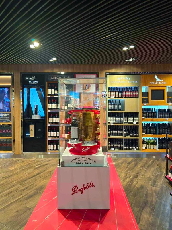 Penfolds picks Melbourne duty free to mark 180 years