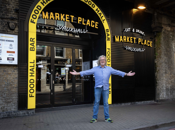 James May give his gins a South London push