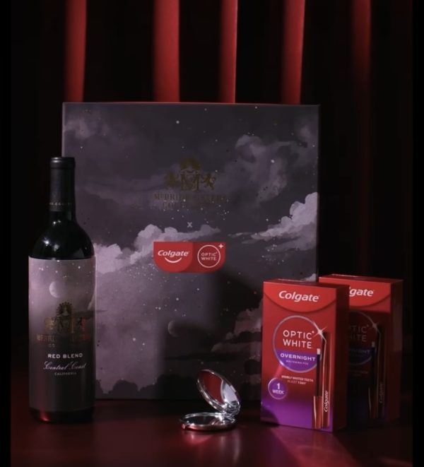 California wine brand teams up with Colgate