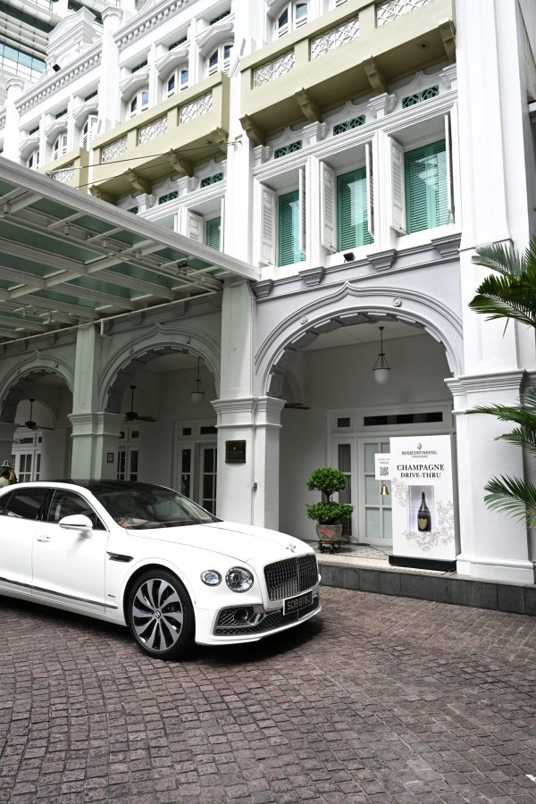 InterContinental Singapore launches Champagne drive-through