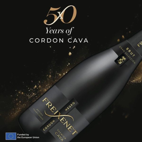 Cheers to 50 years: Freixenet’s Cordón Negro celebrates with a new logo and refreshed bottling