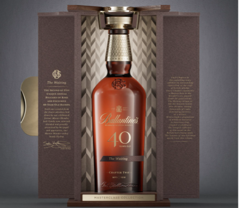 Ballantine’s releases rare 40-year-old Whisky ‘The Waiting’