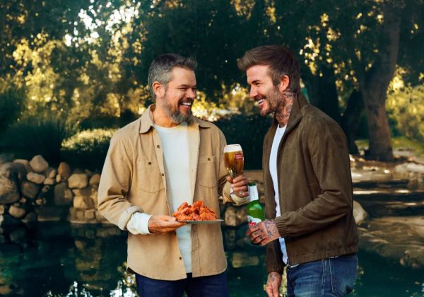 Matt Damon and David Beckham win in Stella Super Bowl advert